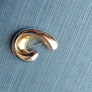 Monet Vintage Abstract Brooch